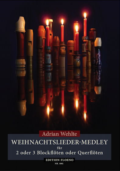 Advents- und Weihnachtslieder-Medley, Noten für Flötentrio