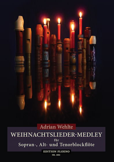 Advents- und Weihnachtslieder-Medley, Noten für Flötentrio